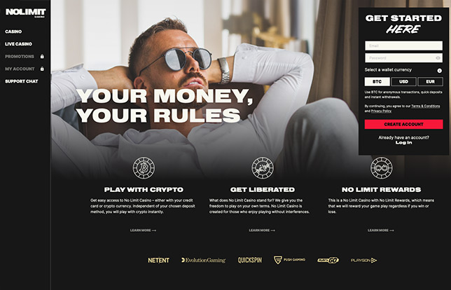 No Limit on rewards, ever. Try yourself today!