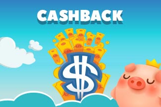 Piggy Bank with Cashback