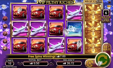 VIP Filthy Riches Slot