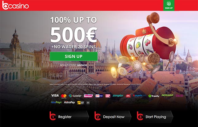 Casino sign up bonus no wagering fees